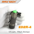 Maxtoch-ED2R-4 Cree XP-E Q5 1 * CR123 Pocket-LED-Taschenlampe Batterie